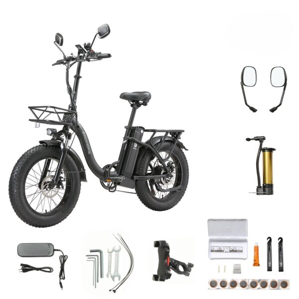 Electric Hybrid Folding Bike 500W 18Ah - Image 8